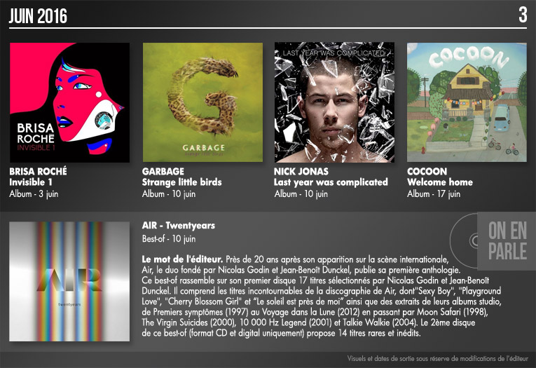 Albums &agrave; venir C